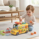 7-in-1 Montessori Screw Bus – Construction & Motor Skills Learning Toy for Dismantling and Assembling My Store