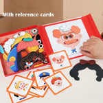 Educational Facial Expression Learning Puzzle for Children My Store