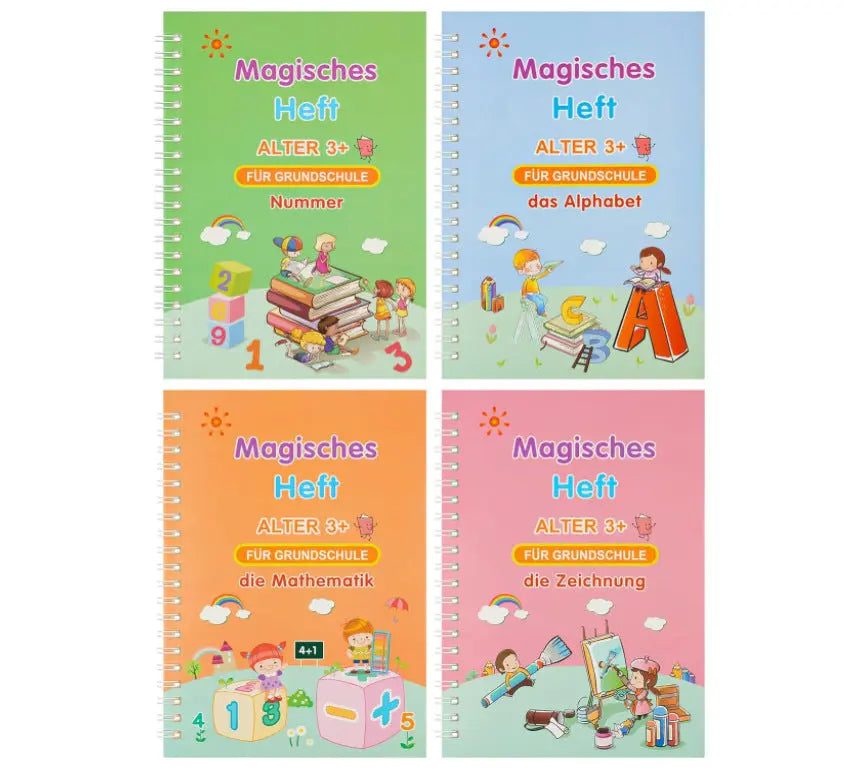 Magical Exercise Books (Set of 4 Books) My Store