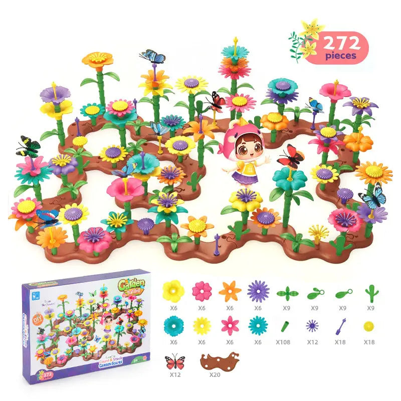Creative Flower Building Blocks My Store