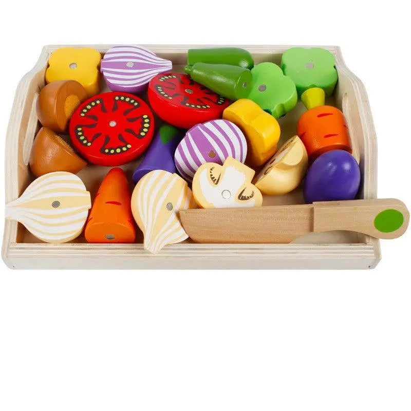 Montessori Wooden Play Kitchen Set My Store