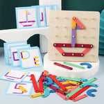Montessori Learning Puzzle Game Made of Wood My Store