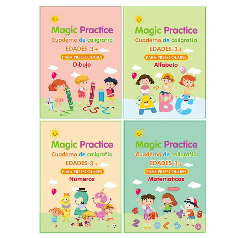 Magical Exercise Books (Set of 4 Books) My Store