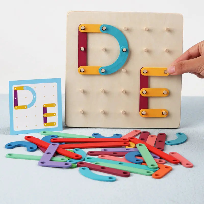 Montessori Learning Puzzle Game Made of Wood My Store