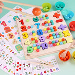 Montessori Wooden Bead Sorting Game My Store