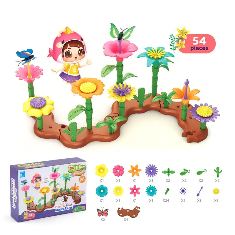 Creative Flower Building Blocks My Store