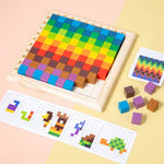 Montessori Colours and Numbers Building Blocks My Store
