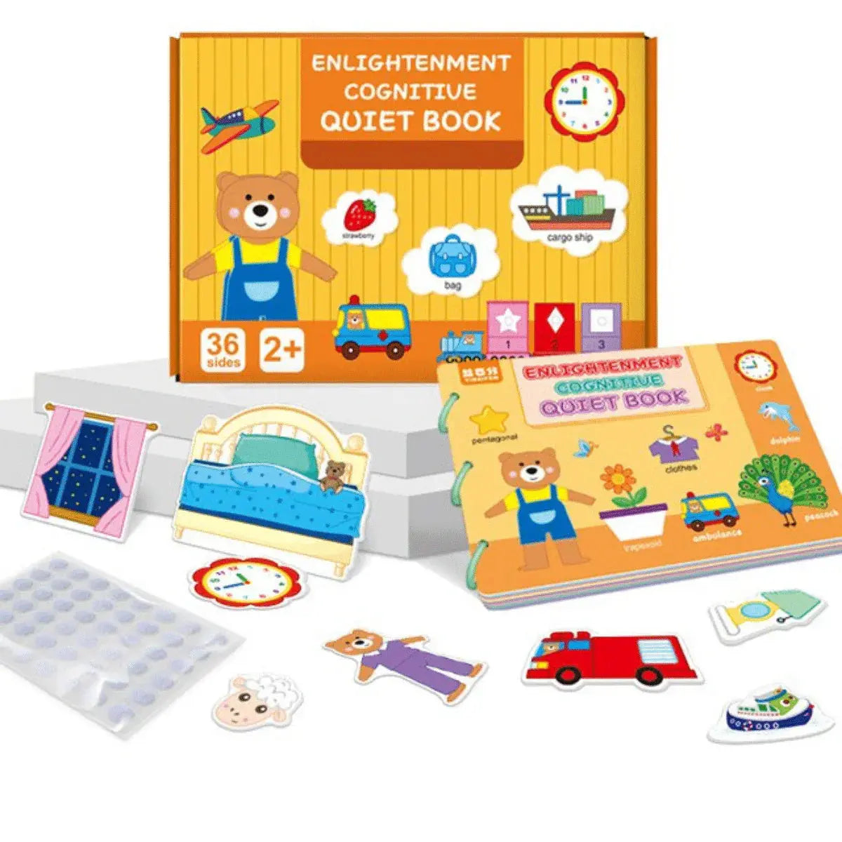 Develop Cognitive Skills - Velcro Activity Book My Store