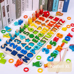 WoodenEdu | Cognitive Learning Game - Montessori Wooden Board My Store
