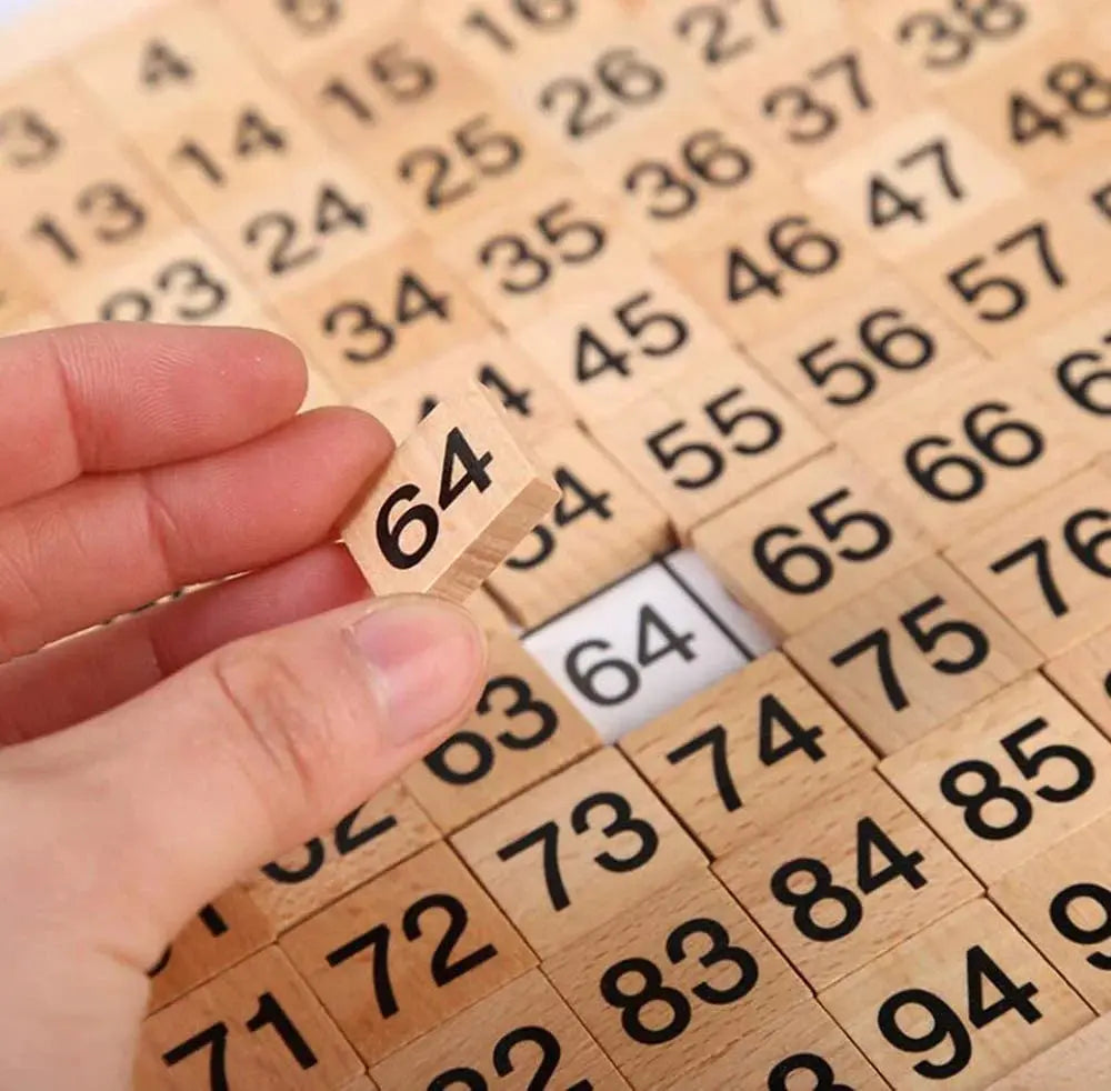 Wood | Learning to Count - Montessori Mathematics Game My Store