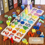 WoodenEdu | Cognitive Learning Game - Montessori Wooden Board My Store