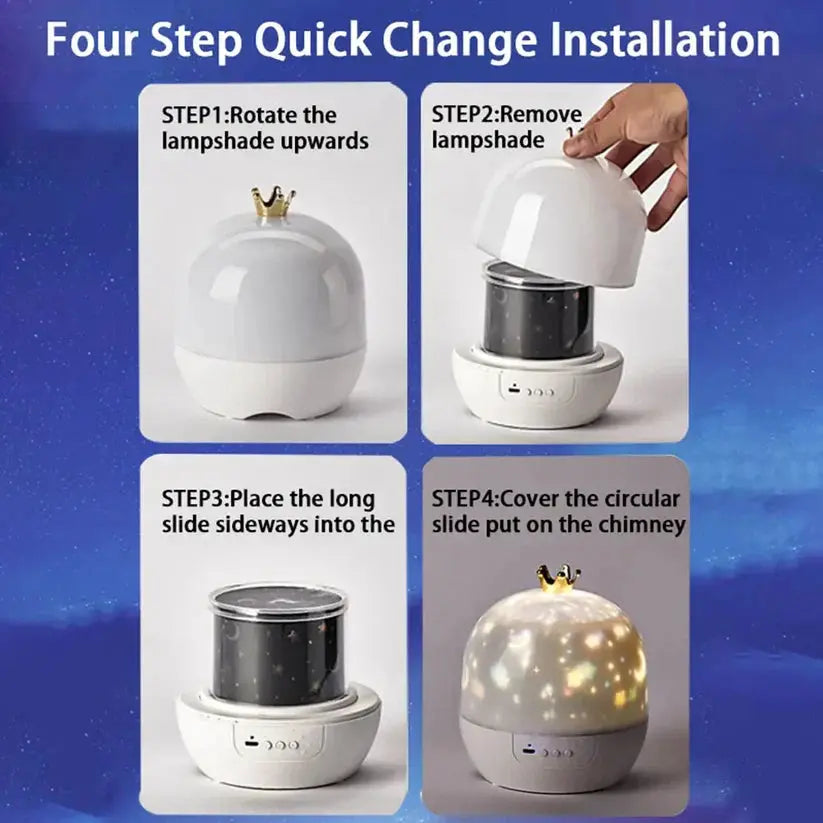 2-in-1 Children's Night Light and Projector My Store