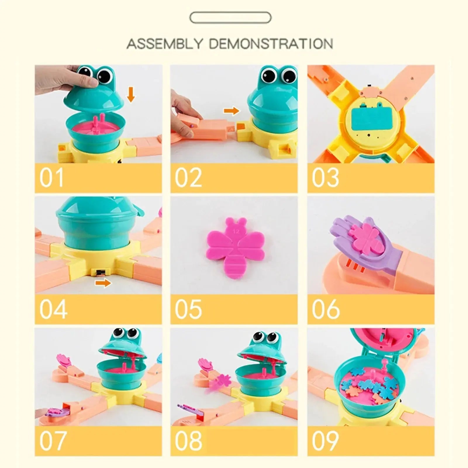 Frog Catapult - Shoot the Insects into the Frog's Mouth - Family Game My Store