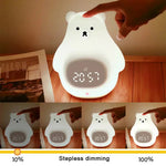 Bear Alarm Clock - LED Night Light and Children's Alarm Clock My Store