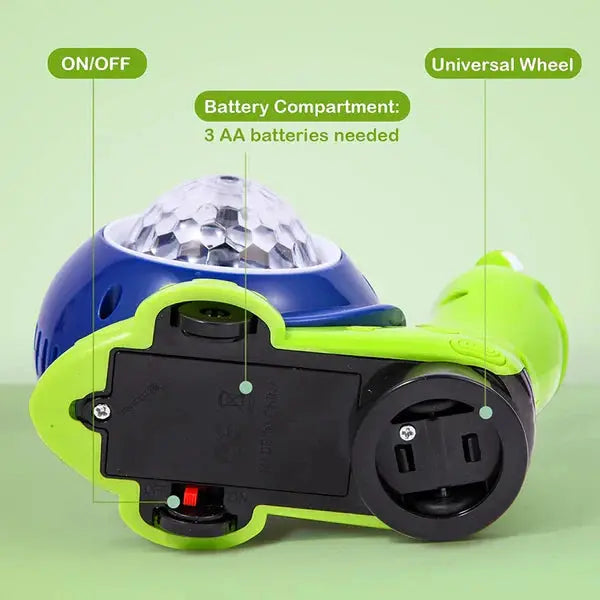 Glowing and Music-Playing Snail Crawling Toy My Store