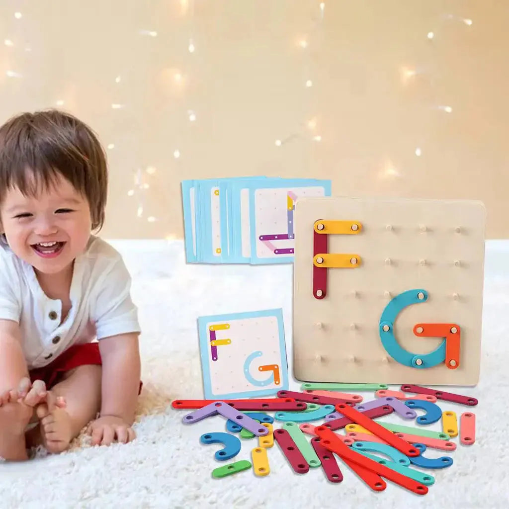 Montessori Learning Puzzle Game Made of Wood My Store