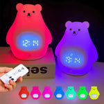 Bear Alarm Clock - LED Night Light and Children's Alarm Clock My Store