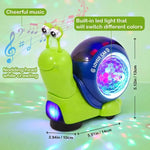 Glowing and Music-Playing Snail Crawling Toy My Store