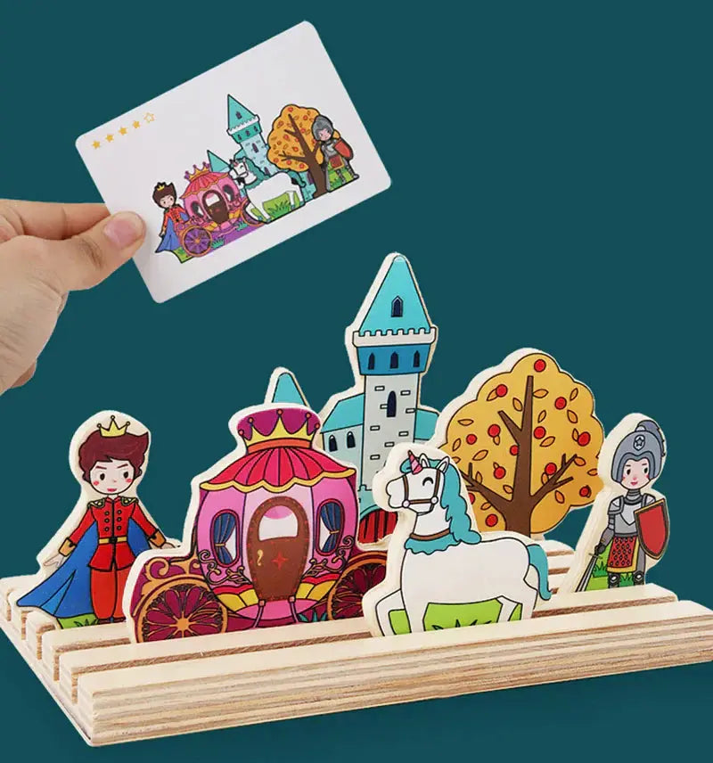 Find the right combinations! - 3D Puzzle My Store