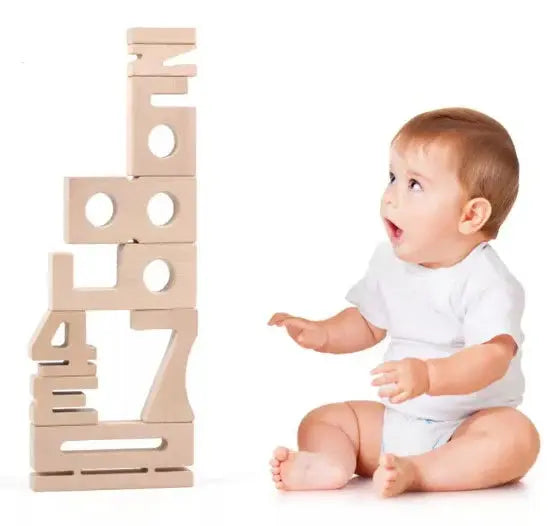 Math Blocks – Fun and Educational Wooden Figures My Store