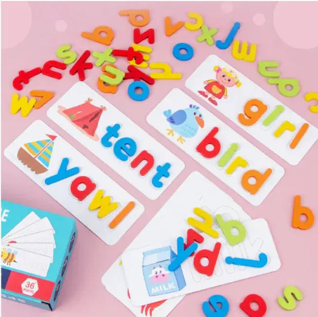 SpellMaster - Montessori Wooden Letters Game My Store