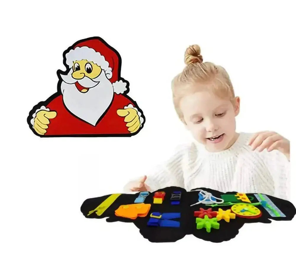 Montessori Activity Book in Santa Design My Store