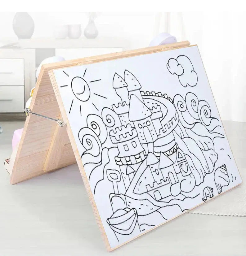 Handmade Montessori Wooden Playboard My Store