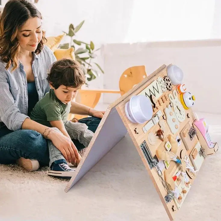 Handmade Montessori Wooden Playboard My Store
