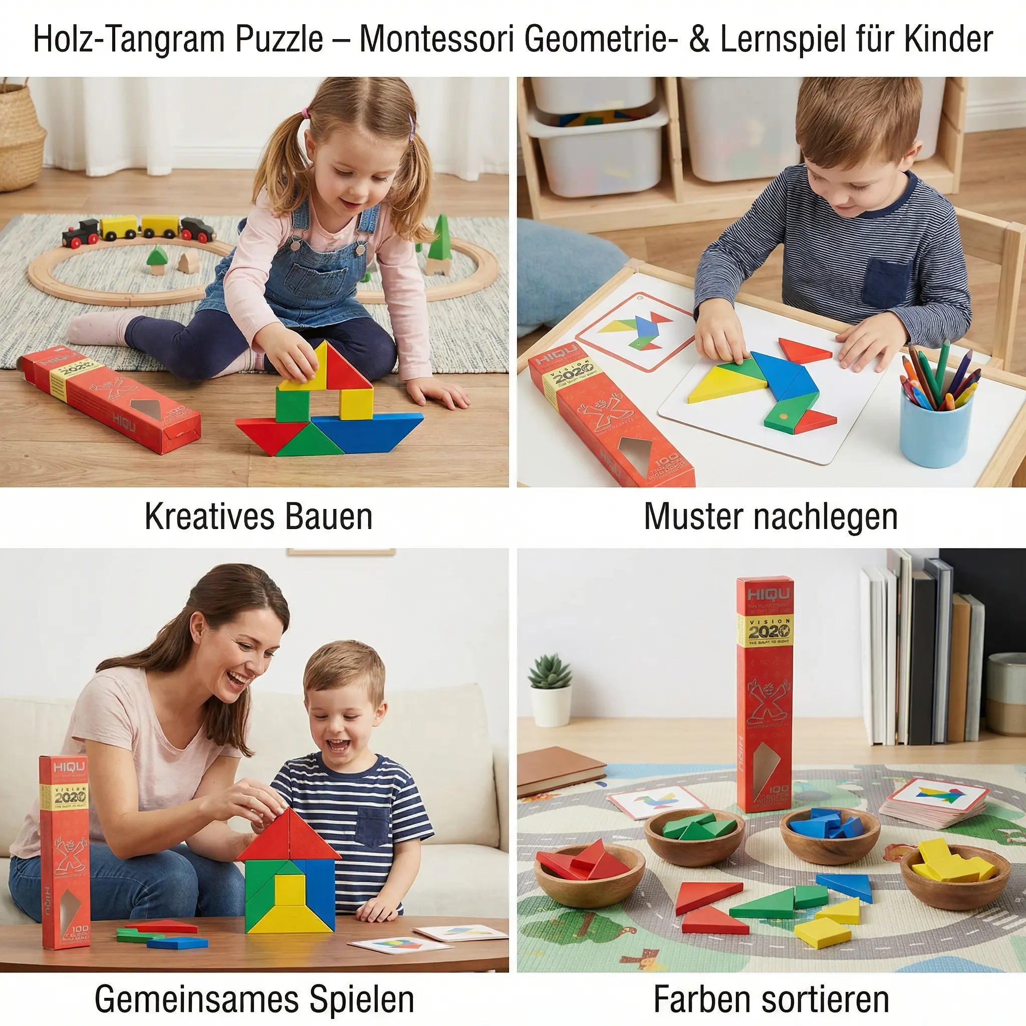 Wooden Tangram Puzzle – Montessori Geometry & Learning Game for Children My Store