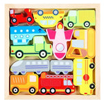How do the shapes fit into the frame? - Shape Puzzle My Store