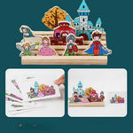 Animal Puzzle Adventure - Wooden Princess Castle My Store