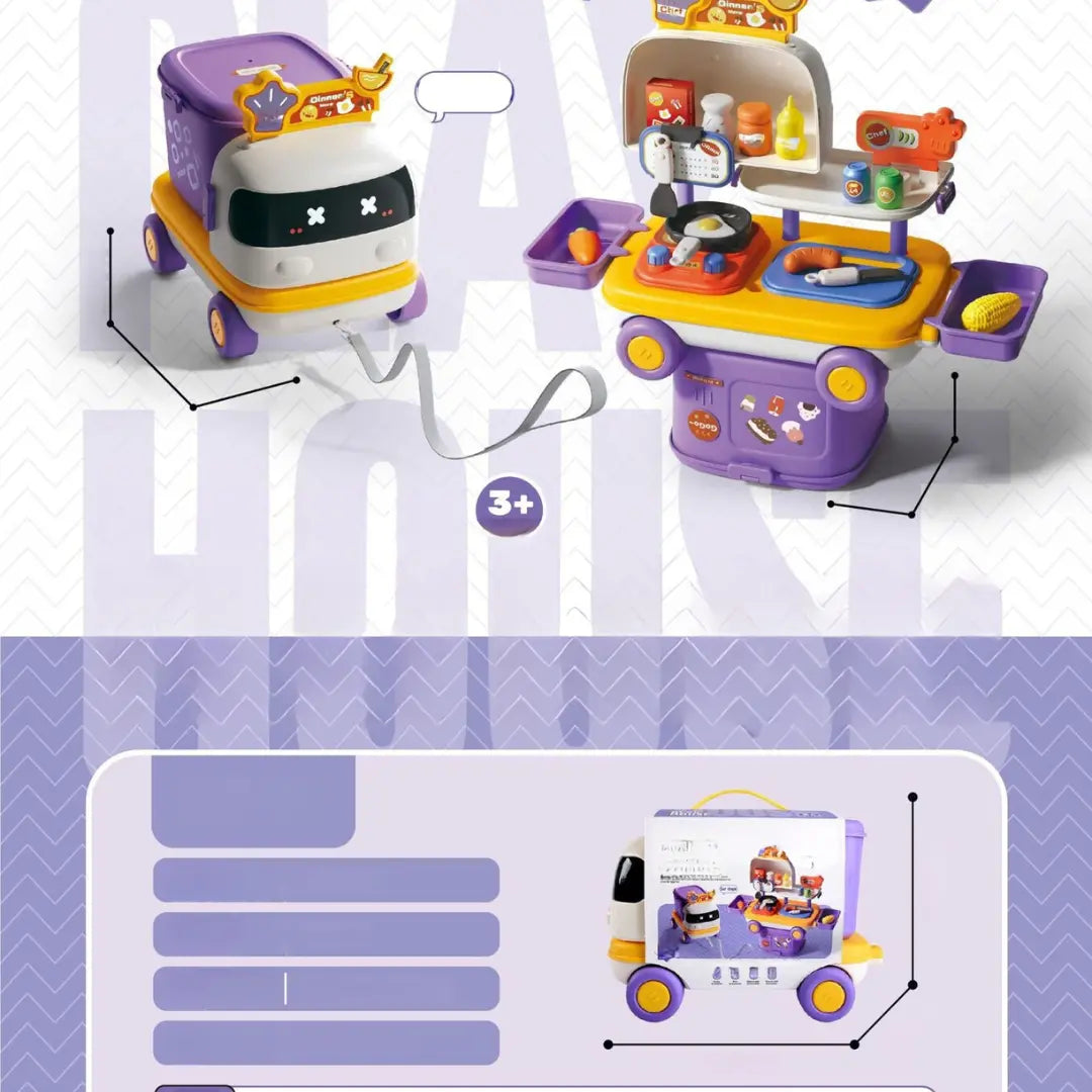 2-in-1 Play Truck for Kids My Store