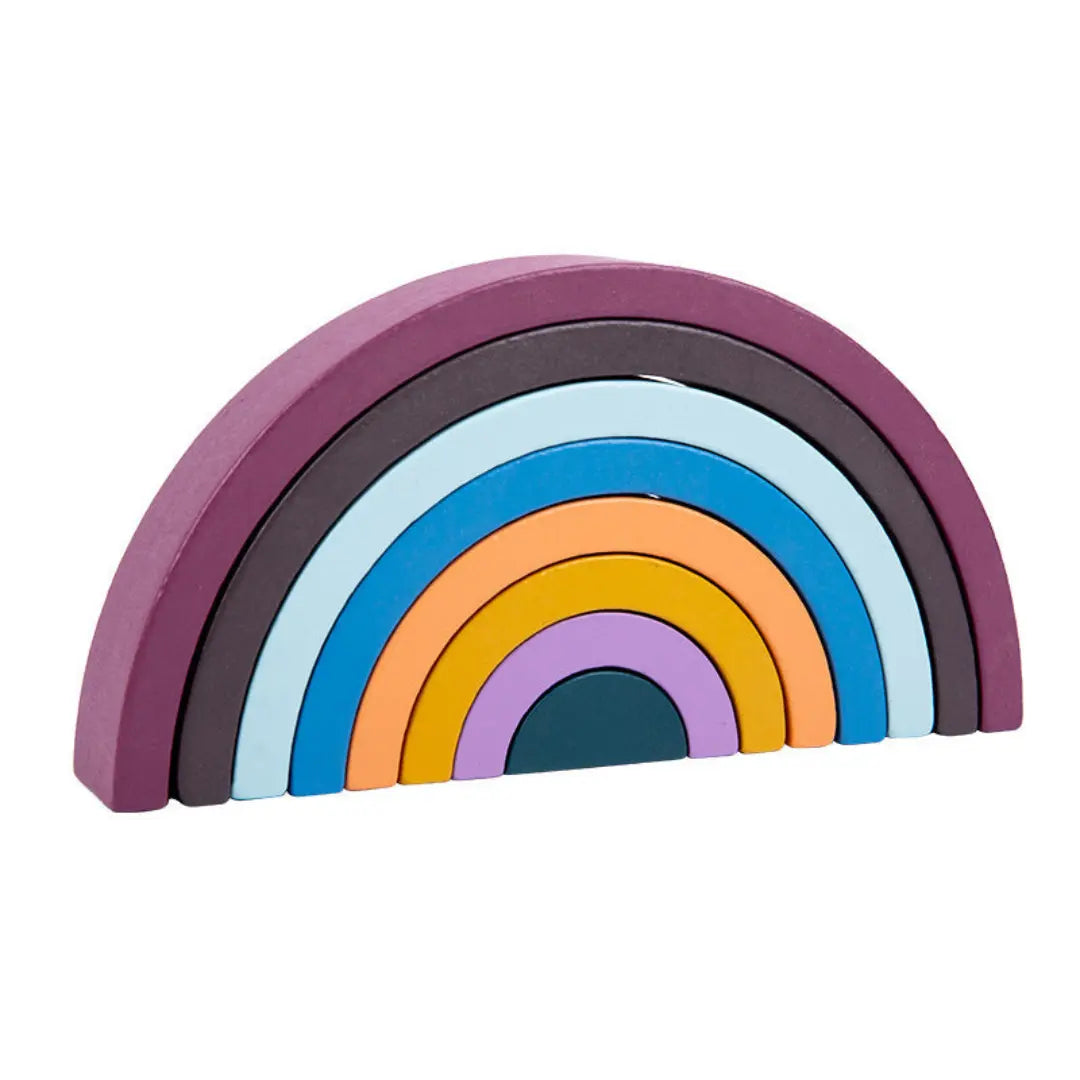Montessori Coloured Wooden Blocks My Store