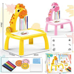 Creative Drawing Desk with Projector My Store