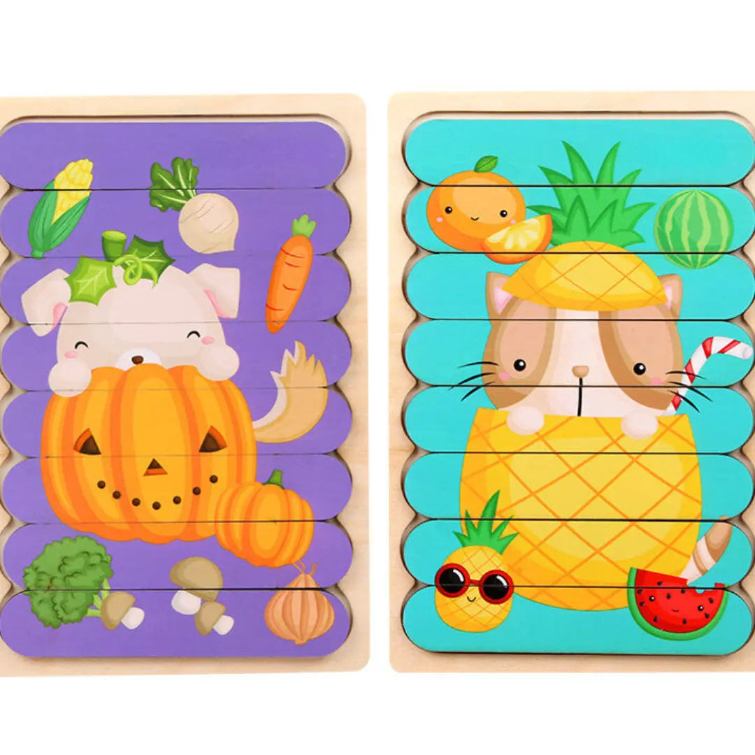 Montessori Wooden Puzzle My Store