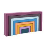 Montessori Coloured Wooden Blocks My Store