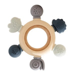 Baby Wooden and Silicone Teething Toy My Store