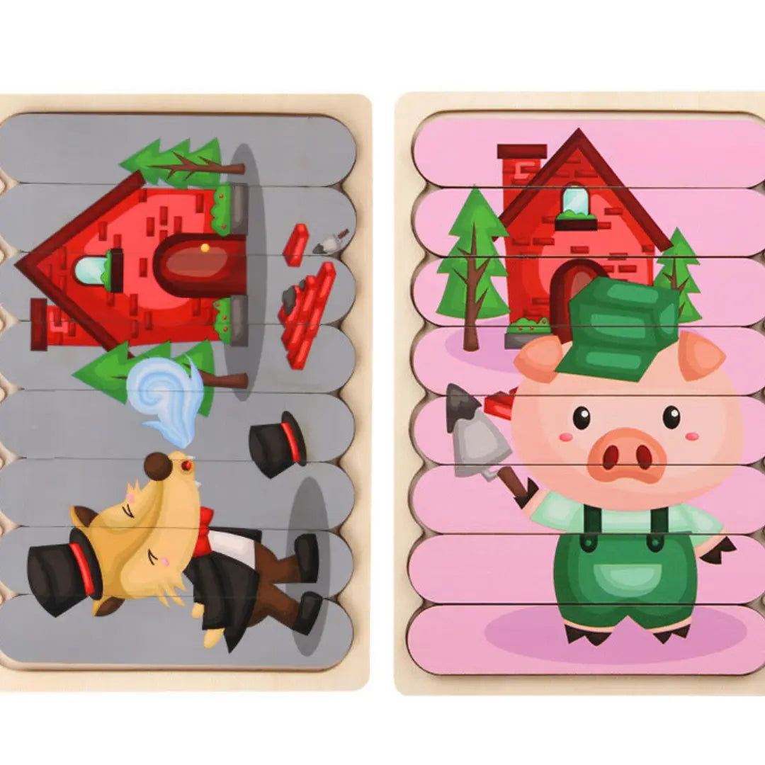 Montessori Wooden Puzzle My Store