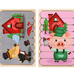 Montessori Wooden Puzzle My Store