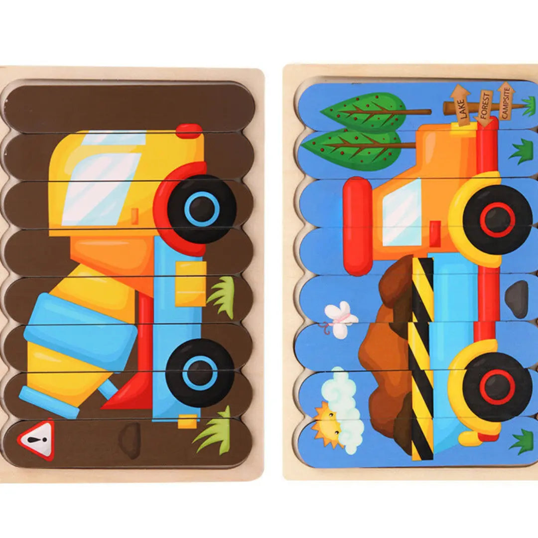 Montessori Wooden Puzzle My Store