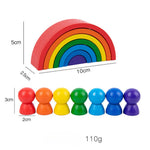 Montessori Coloured Wooden Blocks My Store