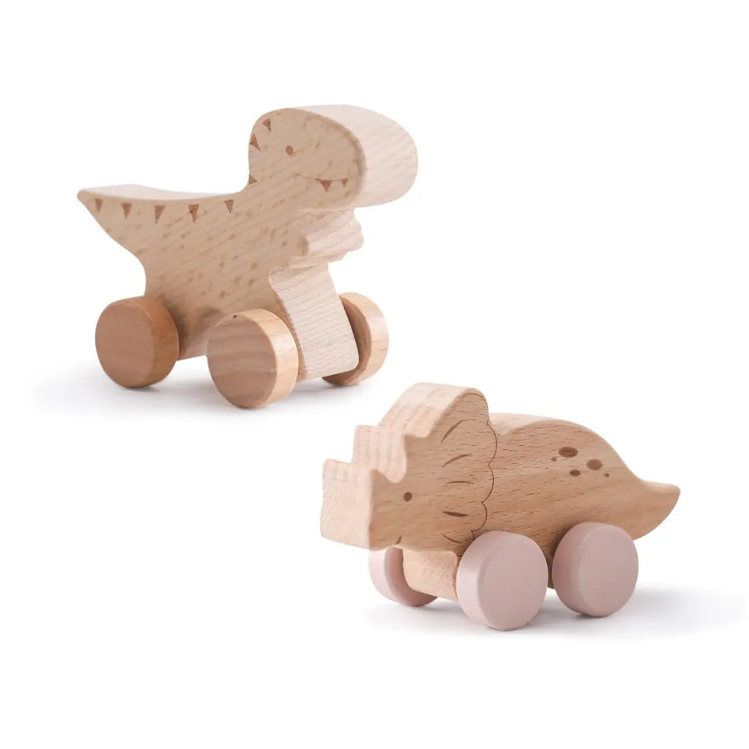 Montessori Wooden Train in Pastel Colours My Store