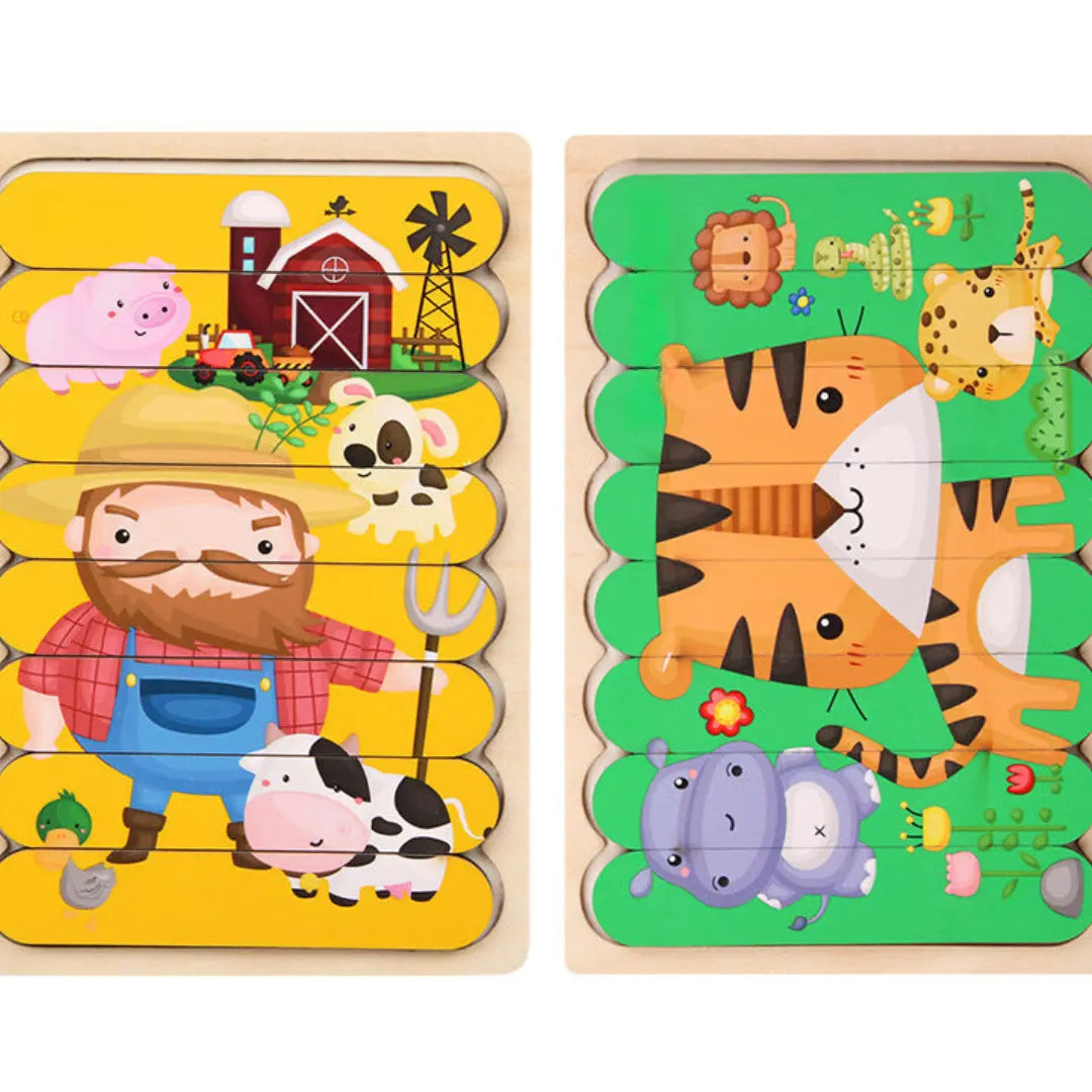 Montessori Wooden Puzzle My Store