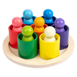 Montessori Coloured Wooden Blocks My Store