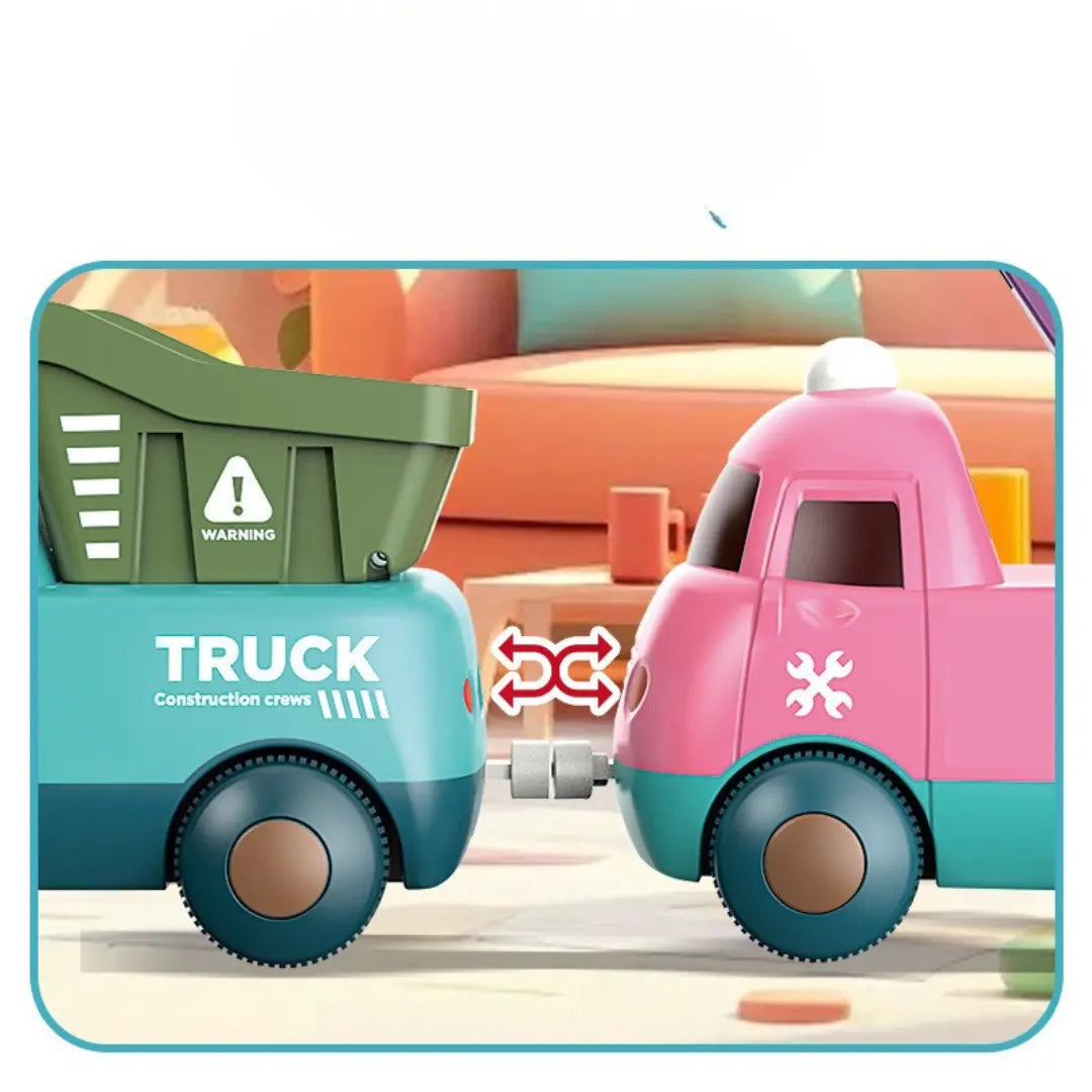 Musical Train Toy with Various Attachments My Store