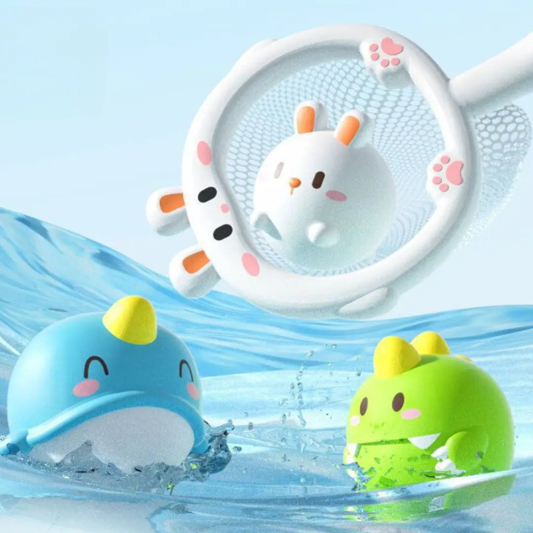 Self-Luminous Bath Toy with Net My Store