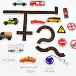Self-Adhesive Road & Car Bath Toy My Store