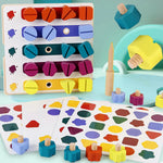 Montessori Screws, Wood, and Colour Toy My Store