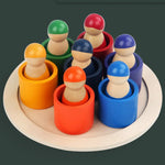 Montessori Coloured Wooden Blocks My Store