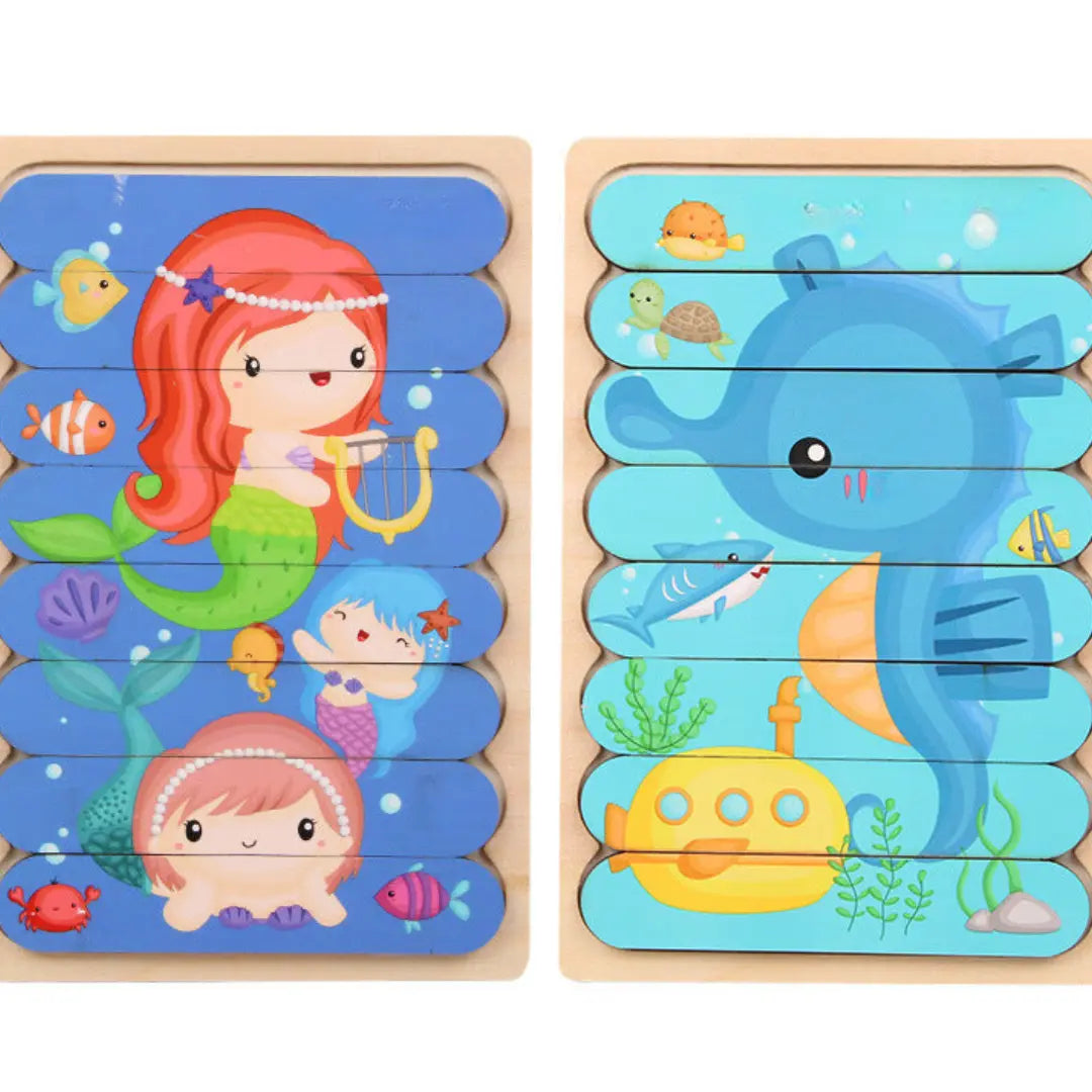 Montessori Wooden Puzzle My Store